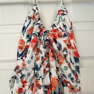 Halter neck dress for summer. Very colorful